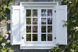 Premium Solid Raised Panel Exterior Window Shutters